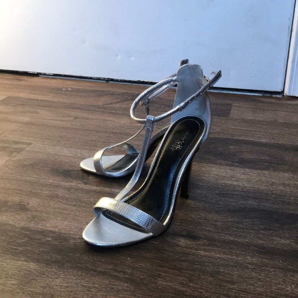 Silver heels